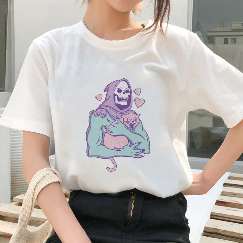 Skull short sleeve T-shirt