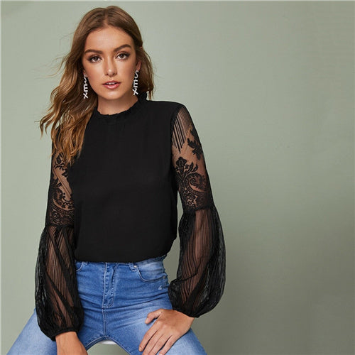 Lace Elegant Blouse