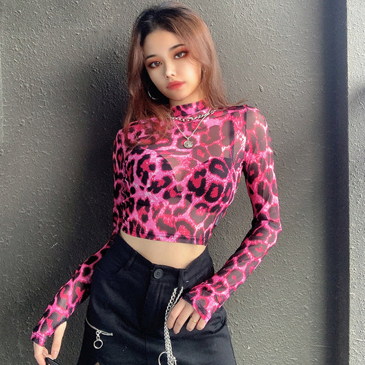 Sexy Leopard Print Top