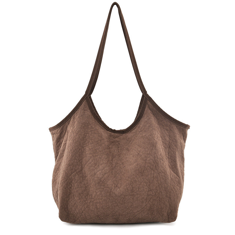 Suede cloth bag shoulder bag women bag