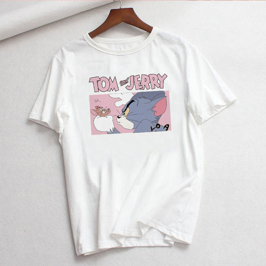 Cartoon short sleeve t-shirt