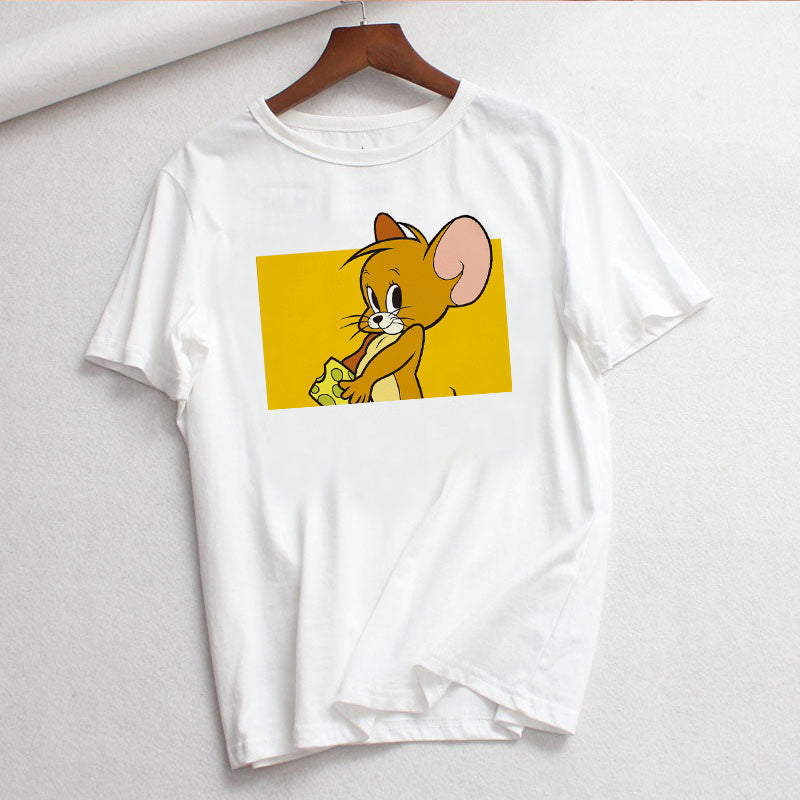 Cartoon short sleeve t-shirt