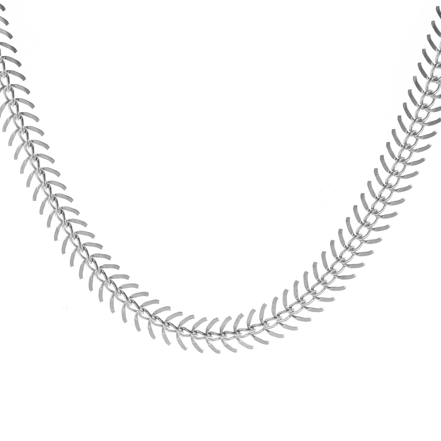 Fishbone Chain Necklace