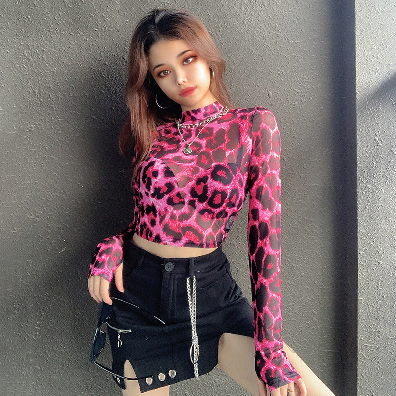 Sexy Leopard Print Top