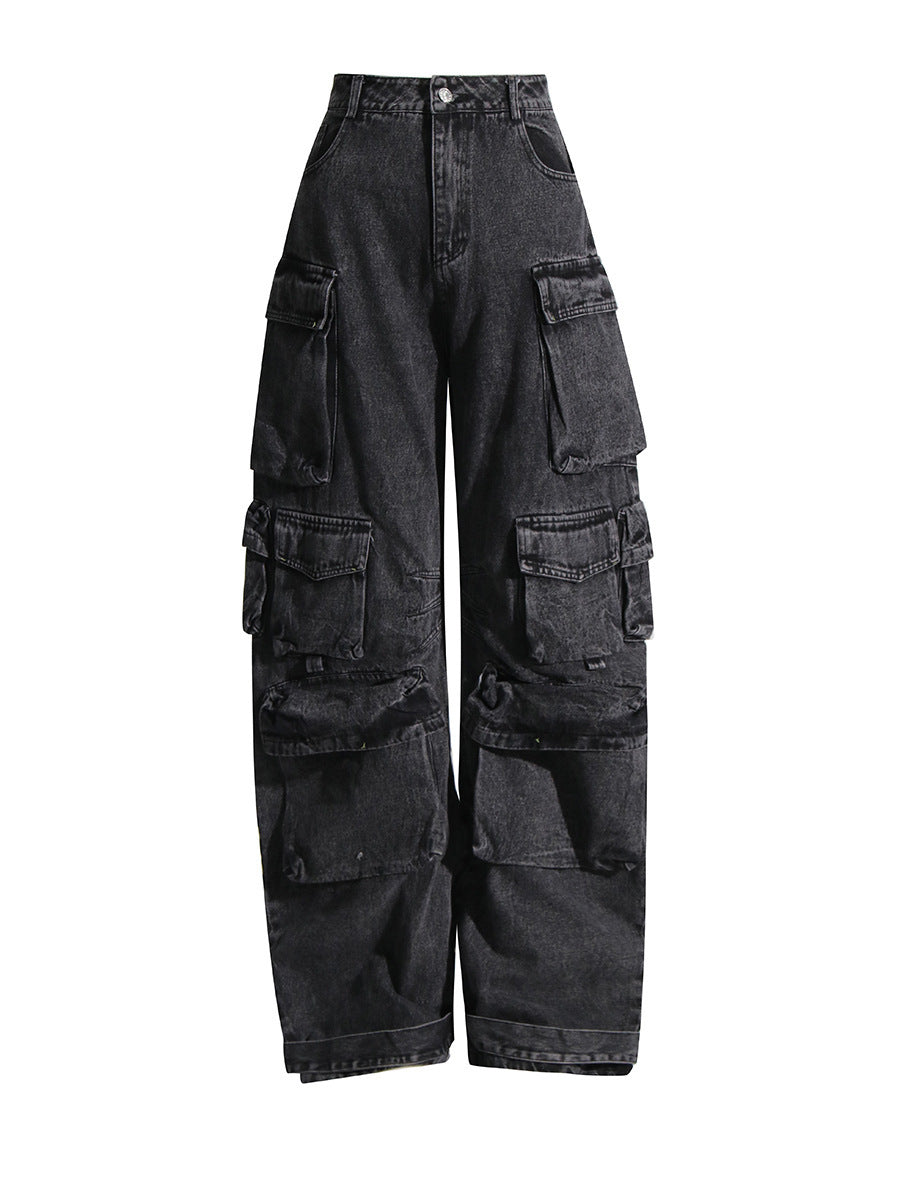 Multi-pocket Cargo Jeans