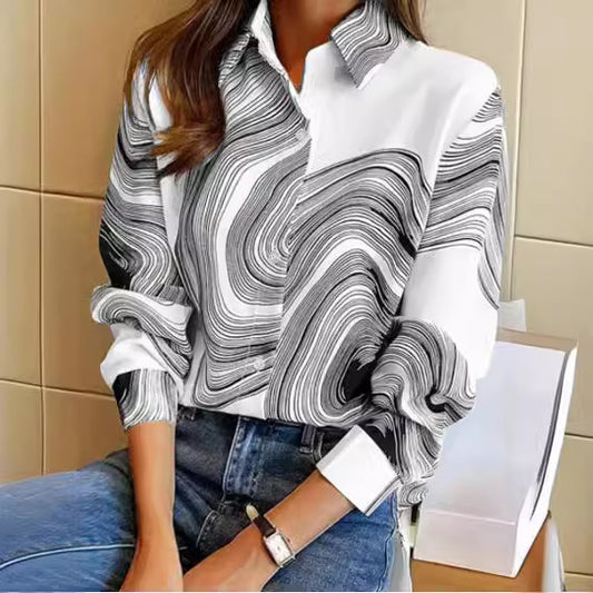 Ink Painting Blouse