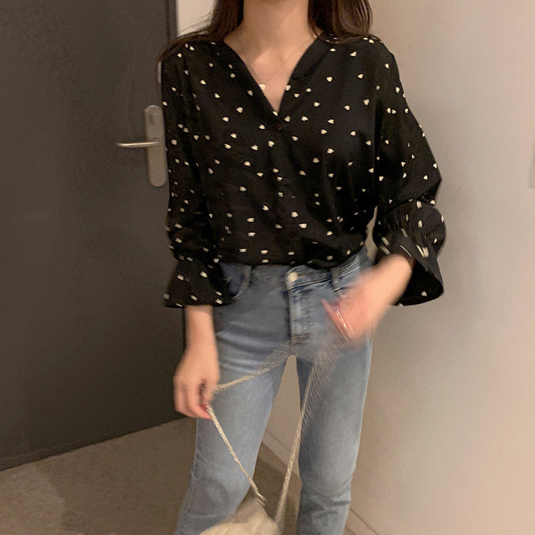 Retro  Blouse