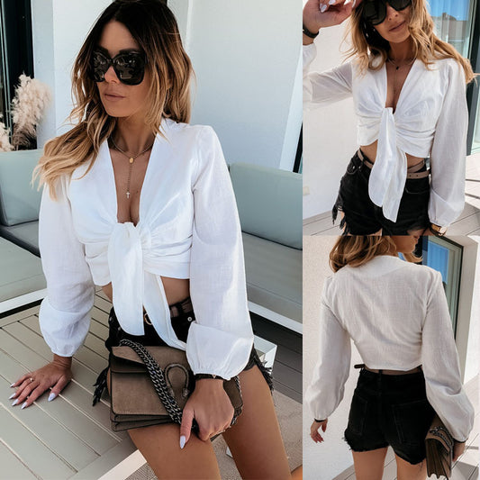 Summer Short Tube Blouse