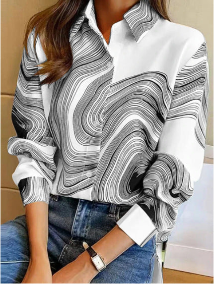 Ink Painting Blouse