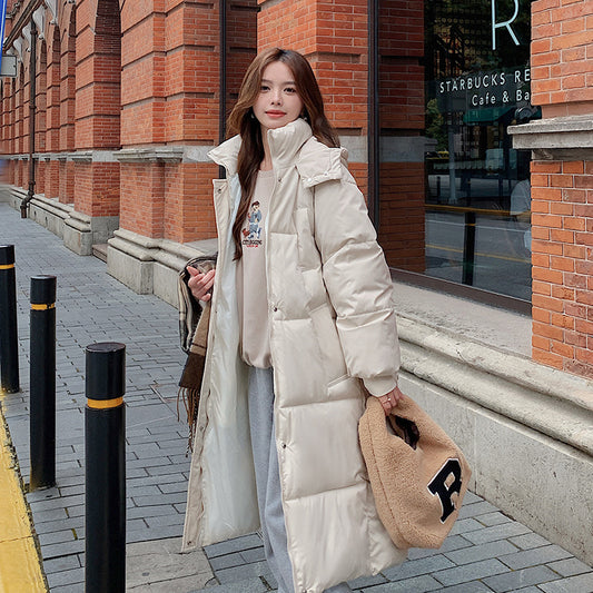 Loose Fashion Hong Kong Style Student Down Jacket