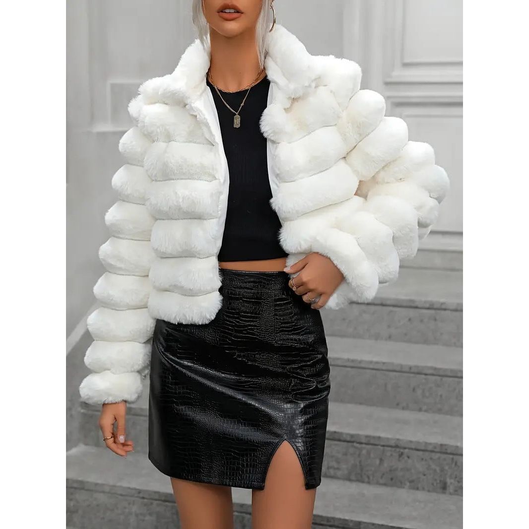 Autumn And Winter Imitation Fur Coat Short Women