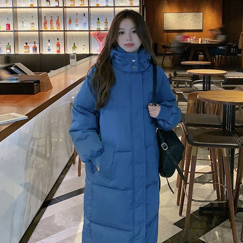 Loose Fashion Hong Kong Style Student Down Jacket