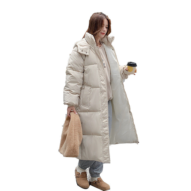 Loose Fashion Hong Kong Style Student Down Jacket