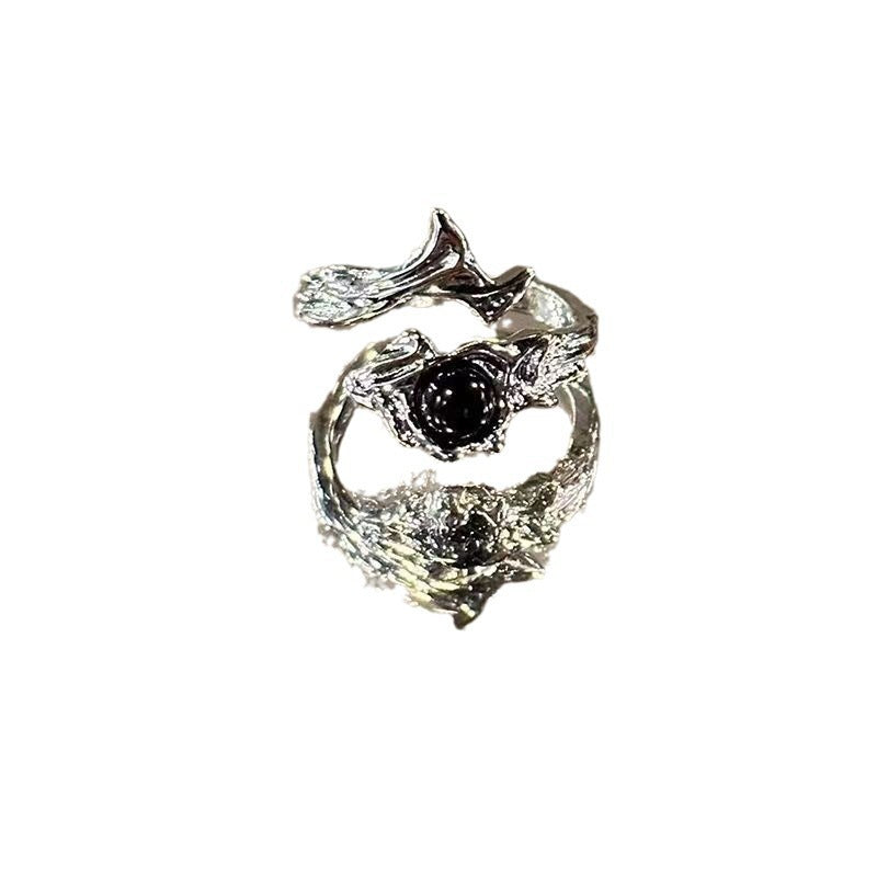 Unisex Dark Style Thorn Ring