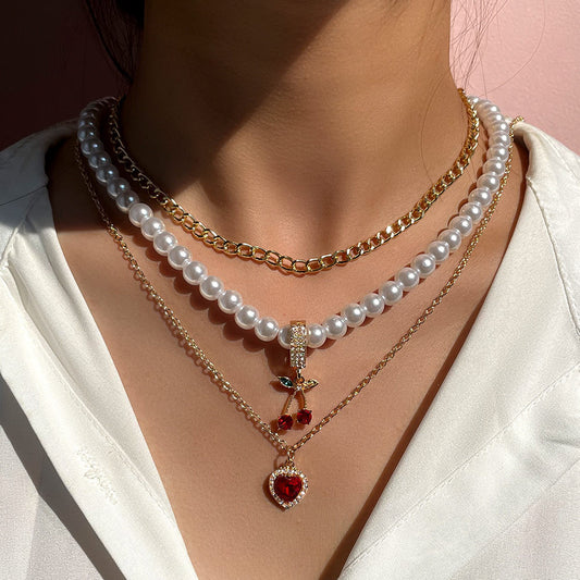 Pearl Necklace multilayer