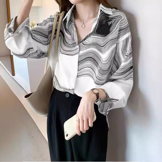 Ink Painting Blouse