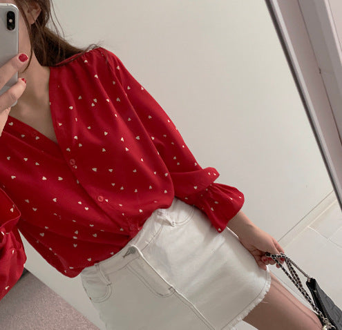 Retro  Blouse